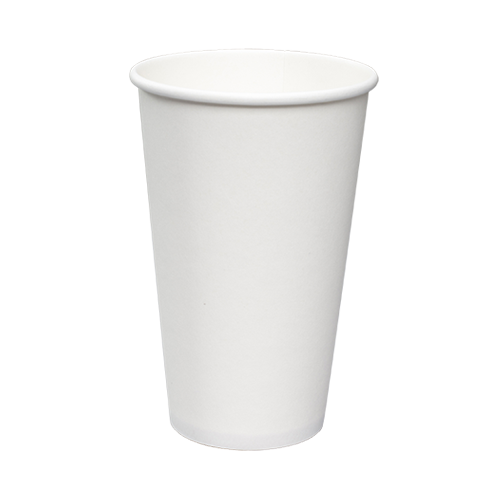 Paper Hot Cup Single Wall White 16 oz