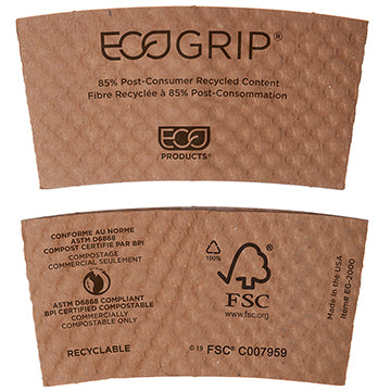 EcoGrip® Hot Cup Sleeves