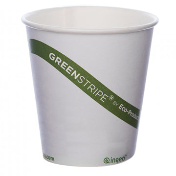 GreenStripe™ Hot Cups 10oz - Bilingual