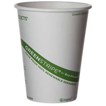 GreenStripe™ Hot Cups 12oz - Bilingual