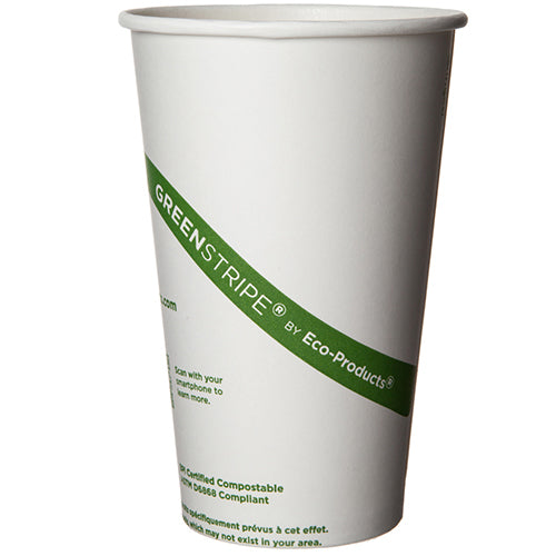 GreenStripe™ Hot Cups 20oz - Bilingual