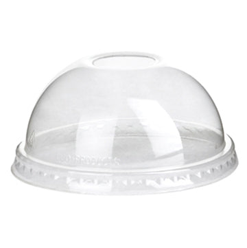 GreenStripe™ Cold Cup Dome Lids, Fits 9 - 24oz Cold Cups (PLA)