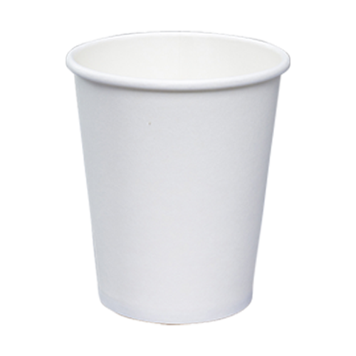 Paper Hot Cup Single Wall White 8 oz